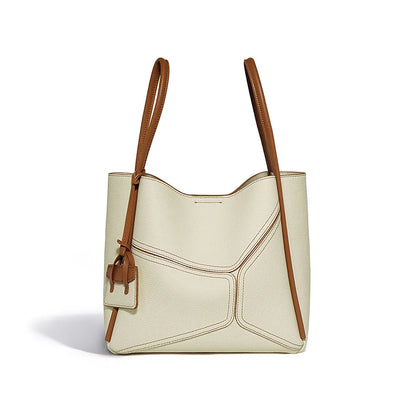 Manufacturer Real Cowhide Leather Woman Tote Bag Large Capacity Shoulder Bags Women Crossbody Handbags