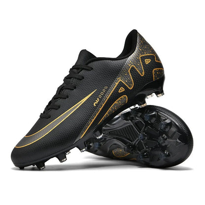 High Quality Football Socks Soccer Children's Unisex Anti-Slip Football Shoes with Synthetic Leather Upper for Grass Training