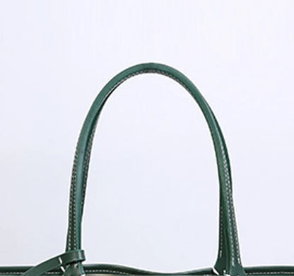 Wholesale Designer Luxury Large Canvas and Real Leather Tote Bags for Women Small Pocket Composite Bag Men Handbags Shopping