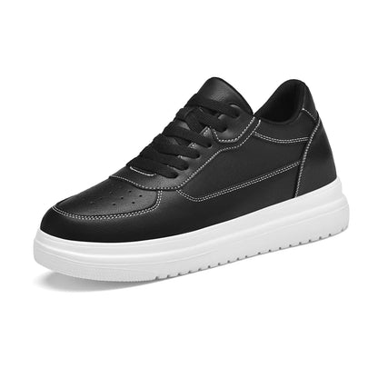 Genuine Leather Heighening Elevator Shoes Height Increase Shoe Men Insole 6 8CM Men Sneakers Sport Zapatos Para Hombre