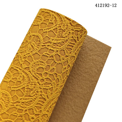 1.2mm High Quality Faux Leather Embossed Artificial Leather Embossed Imitation Leather Cotton Back Material
