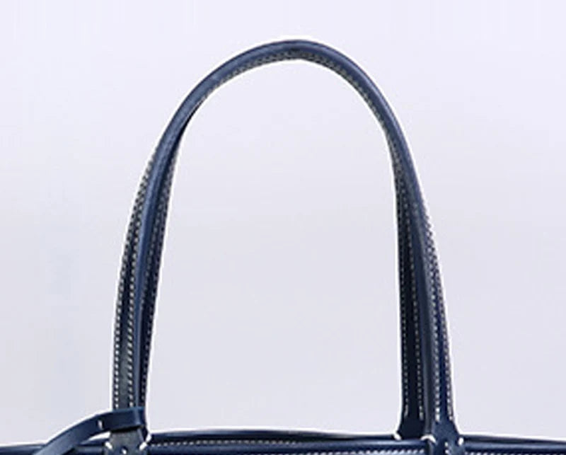 Wholesale Designer Luxury Large Canvas and Real Leather Tote Bags for Women Small Pocket Composite Bag Men Handbags Shopping
