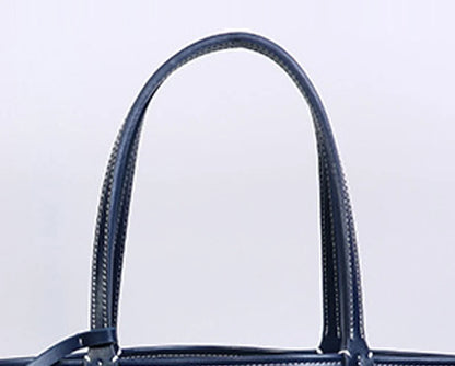 Wholesale Designer Luxury Large Canvas and Real Leather Tote Bags for Women Small Pocket Composite Bag Men Handbags Shopping