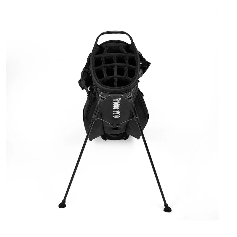 14 Divider Pu Leather Waterproof Golf Stand Bag Custom Light Weight Stand Golf Bags