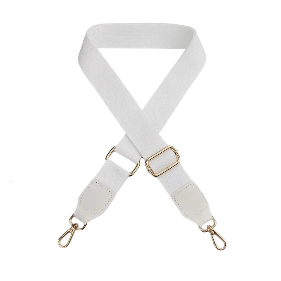 Women's Bag Strap One-Shoulder Crossbody Ladded All-Match Polyester Cotton Belt Bag Modification Accessories Wide Belt Adjustable Replacement