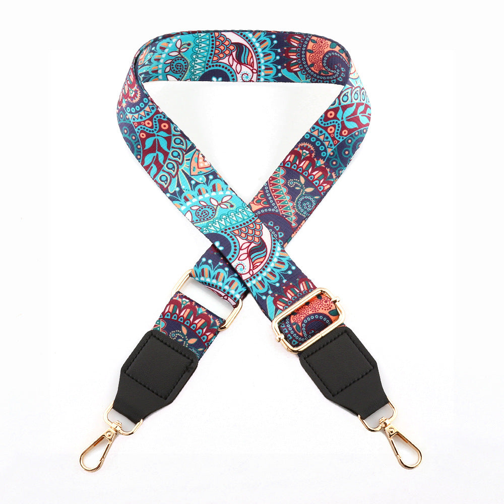 Women's Bag Strap One-Shoulder Crossbody Ladded All-Match Polyester Cotton Belt Bag Modification Accessories Wide Belt Adjustable Replacement