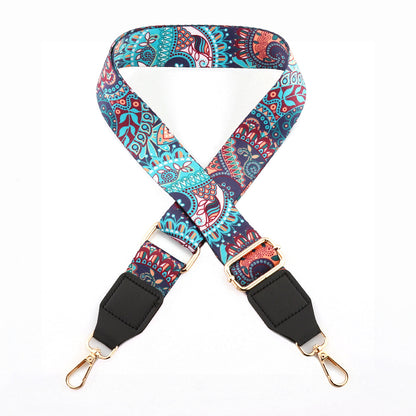 Women's Bag Strap One-Shoulder Crossbody Ladded All-Match Polyester Cotton Belt Bag Modification Accessories Wide Belt Adjustable Replacement