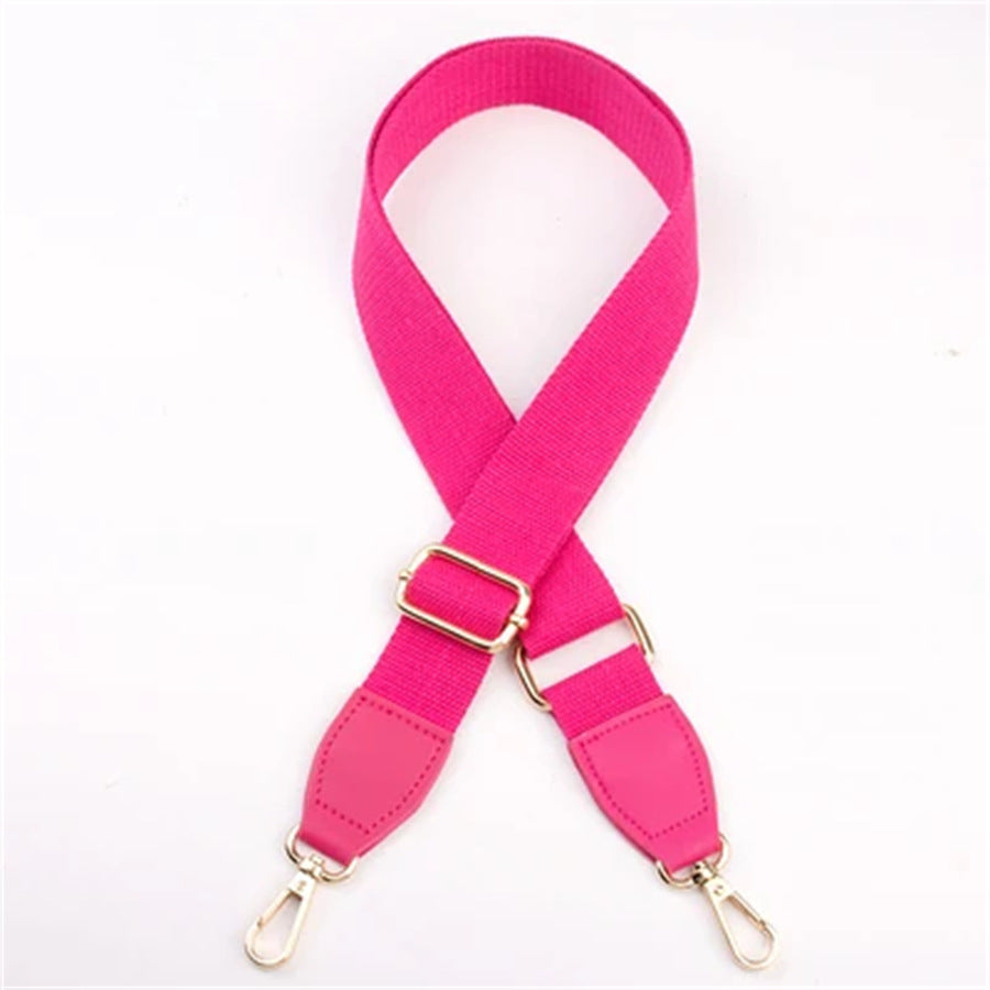 Women's Bag Strap One-Shoulder Crossbody Ladded All-Match Polyester Cotton Belt Bag Modification Accessories Wide Belt Adjustable Replacement