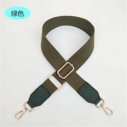 Women's Bag Strap One-Shoulder Crossbody Ladded All-Match Polyester Cotton Belt Bag Modification Accessories Wide Belt Adjustable Replacement
