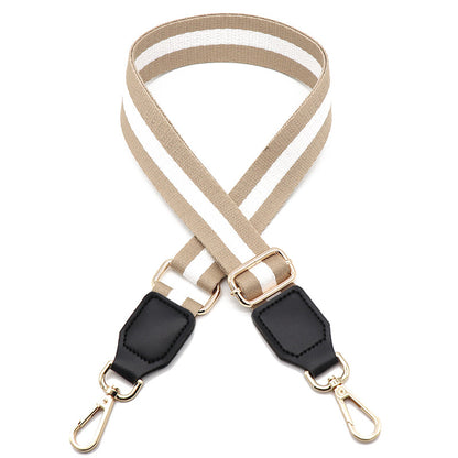 Women's Bag Strap One-Shoulder Crossbody Ladded All-Match Polyester Cotton Belt Bag Modification Accessories Wide Belt Adjustable Replacement