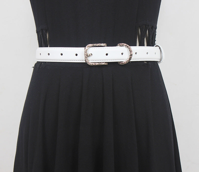 Niche homemade original classic first layer cowhide women's belt belt casual pin buckle versatile New