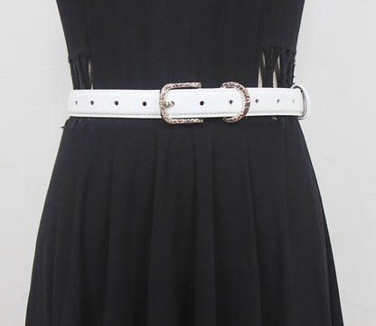 Niche homemade original classic first layer cowhide women's belt belt casual pin buckle versatile New