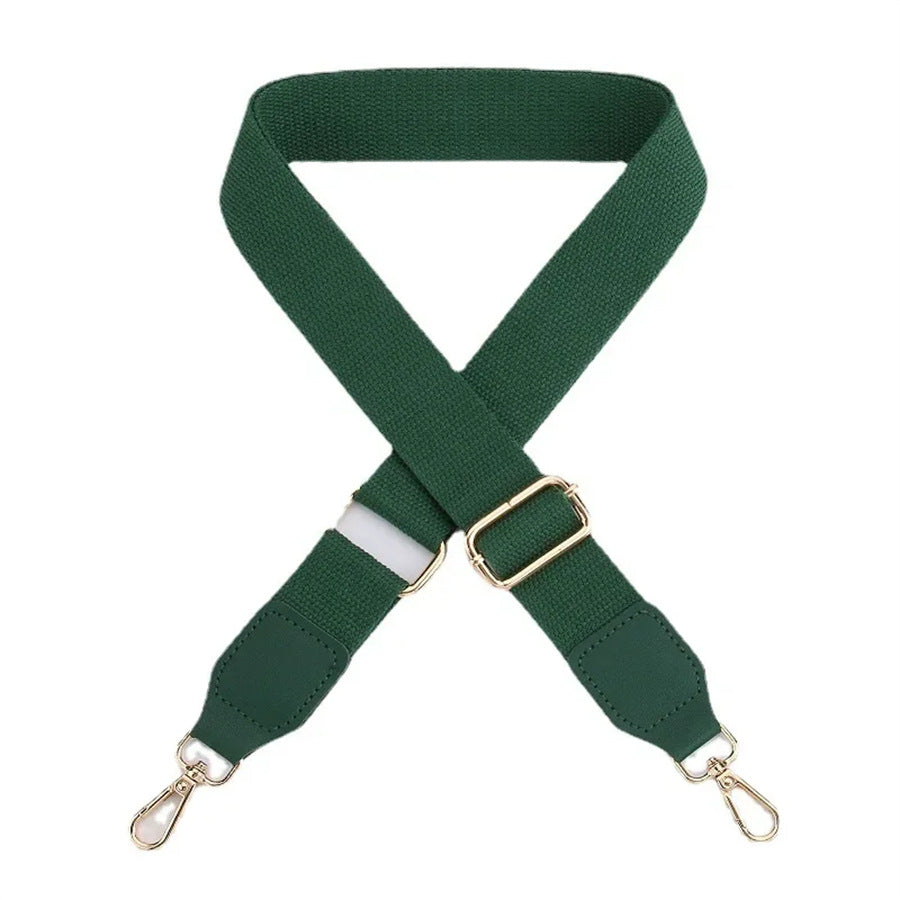 Women's Bag Strap One-Shoulder Crossbody Ladded All-Match Polyester Cotton Belt Bag Modification Accessories Wide Belt Adjustable Replacement