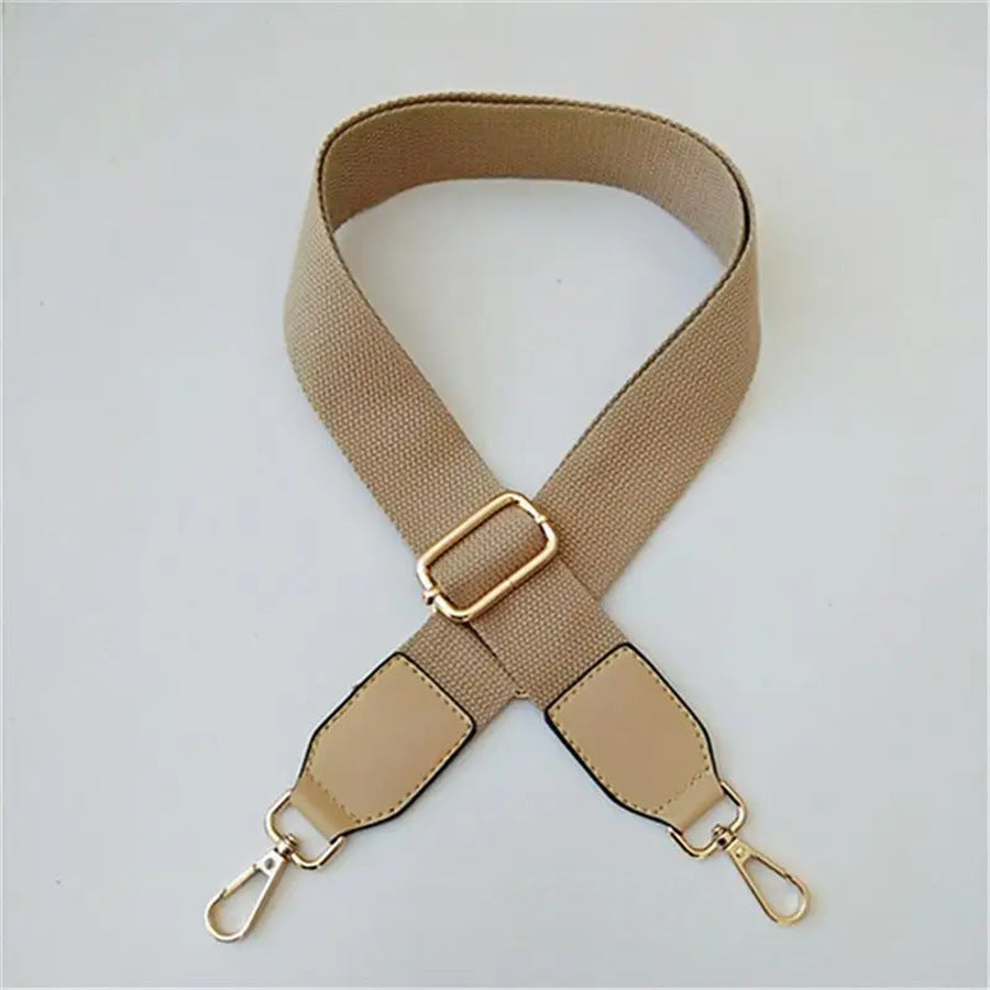 Women's Bag Strap One-Shoulder Crossbody Ladded All-Match Polyester Cotton Belt Bag Modification Accessories Wide Belt Adjustable Replacement