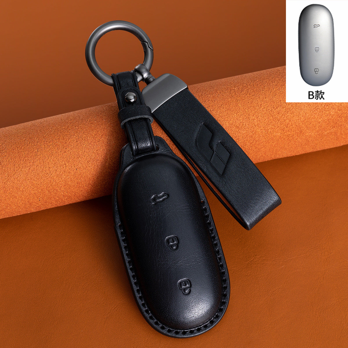 Suitable for Ideal L9 Key Cover L8 Car 2024 L7 L6 Ideal One Genuine Leather First Layer Cowhide Vegetable Tanned Leather