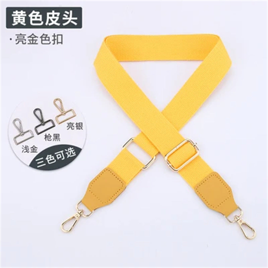 Women's Bag Strap One-Shoulder Crossbody Ladded All-Match Polyester Cotton Belt Bag Modification Accessories Wide Belt Adjustable Replacement