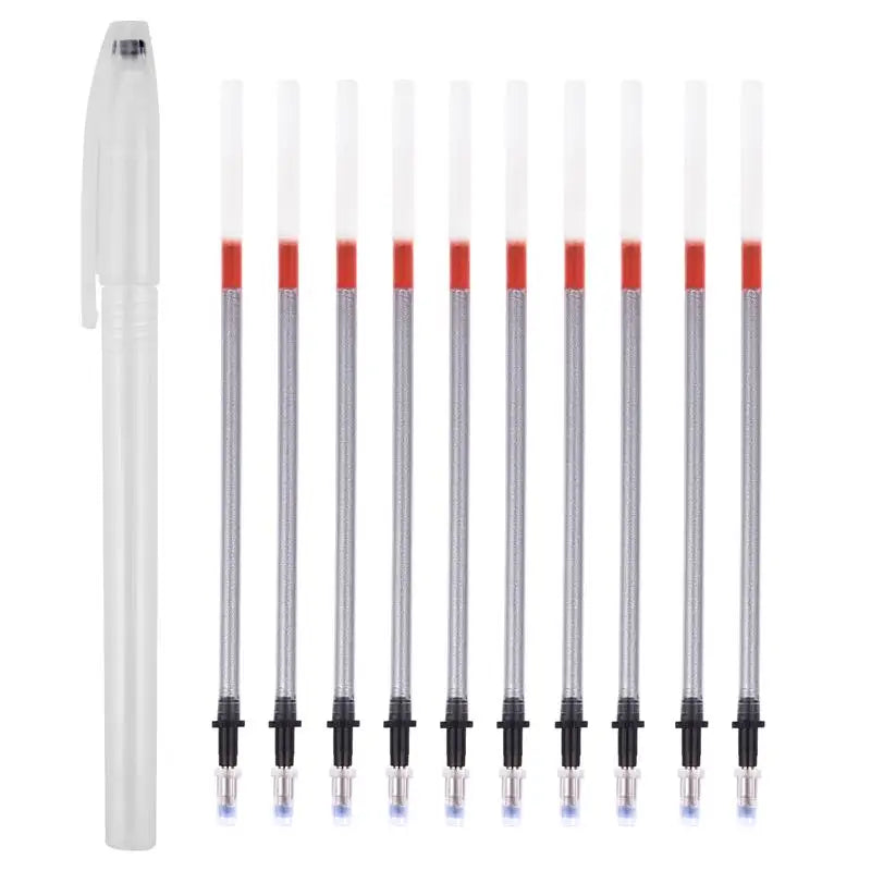 5-20pcs Leather Refillable Pen Mercury Erasable For Leather Marking Leather Embroidery Fabric Leather Marker