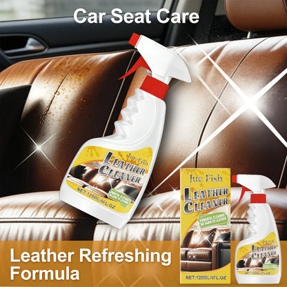 Leather Cleaner Deeply Penetrate Leather Pores Effectively Remove Oil Stains Soften Leather Brighten Leather Cleaning Care Agent