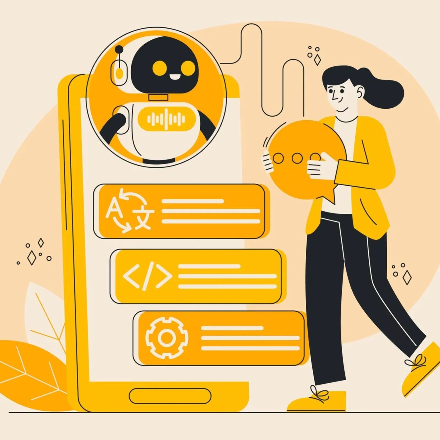 AI Automation Chatbot Software Development Services with Intelligent Virtual Assistants Workflow Integration and Analytics Tools