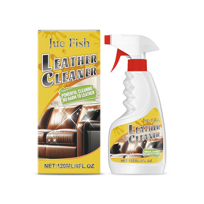 Leather Cleaner Deeply Penetrate Leather Pores Effectively Remove Oil Stains Soften Leather Brighten Leather Cleaning Care Agent
