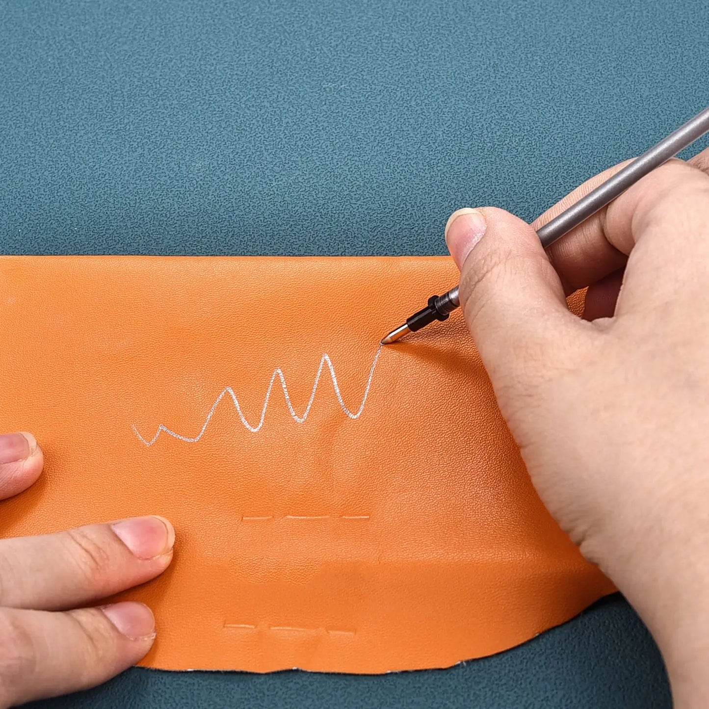 5-20pcs Leather Refillable Pen Mercury Erasable For Leather Marking Leather Embroidery Fabric Leather Marker