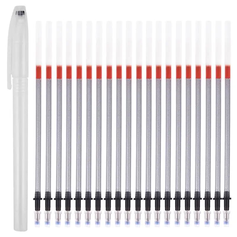 5-20pcs Leather Refillable Pen Mercury Erasable For Leather Marking Leather Embroidery Fabric Leather Marker