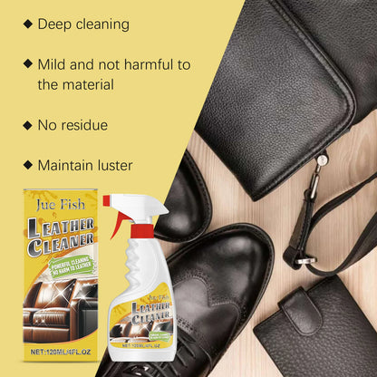 Leather Cleaner Deeply Penetrate Leather Pores Effectively Remove Oil Stains Soften Leather Brighten Leather Cleaning Care Agent